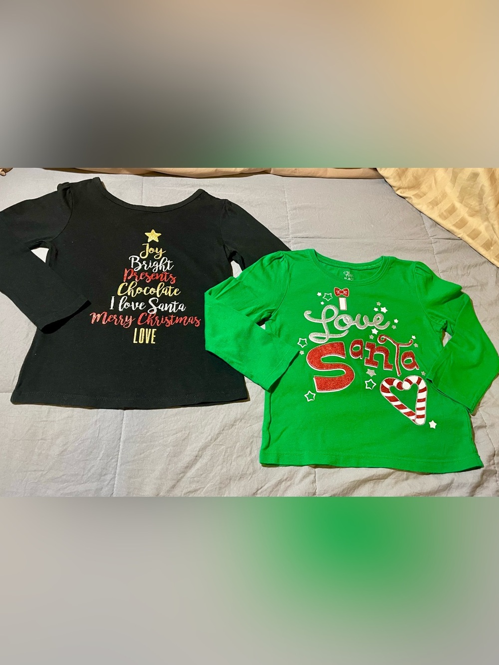 4T Holiday shirts
